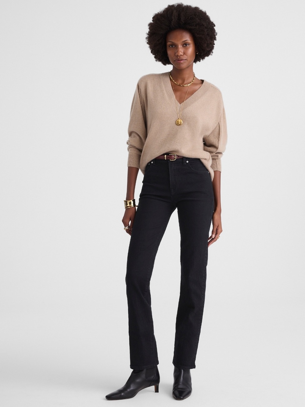 NWOT Madewell The Longline Straight Jean